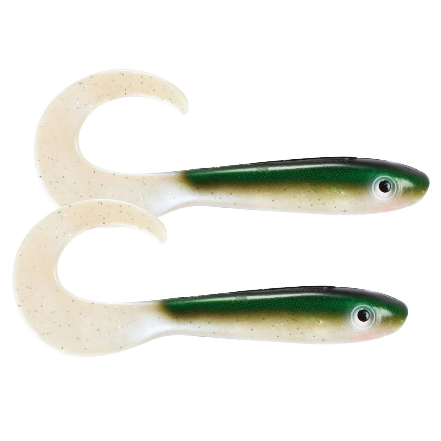 Svartzonker Sweden McRubber Tail Twister 34cm - Twister Gummifische Farbe: Rügen Hering | Länge: 34,0cm