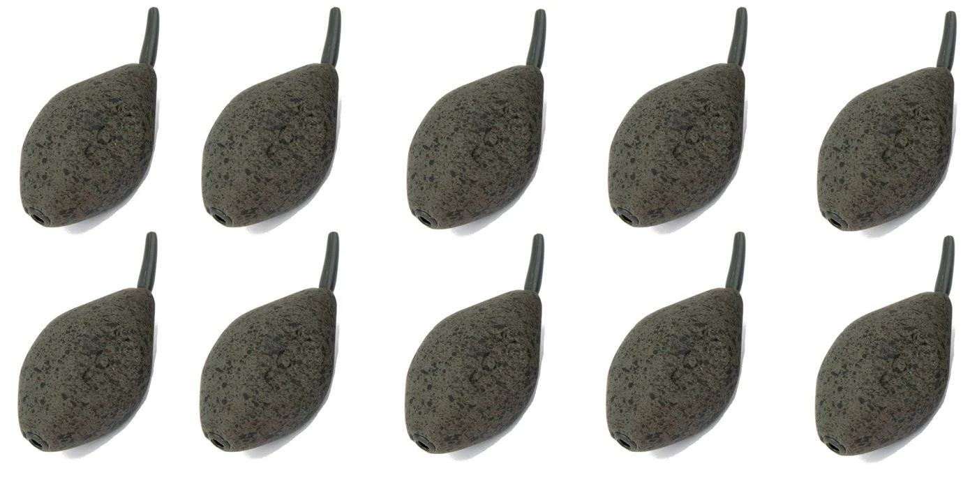 10 Fox Tri Bomb InLine Leads Bleie Inlinebleie Karpfenbleie 121g