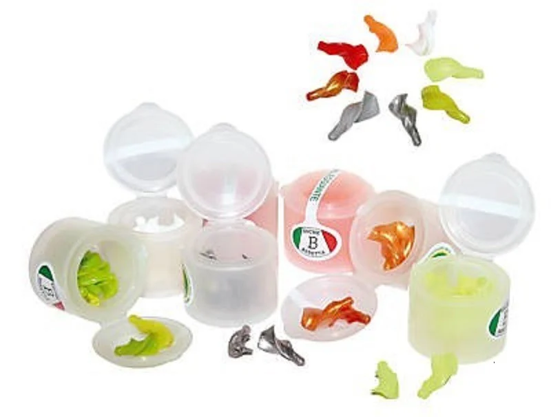 10 Mosella Roto Spiralköder Forellenköder Silber