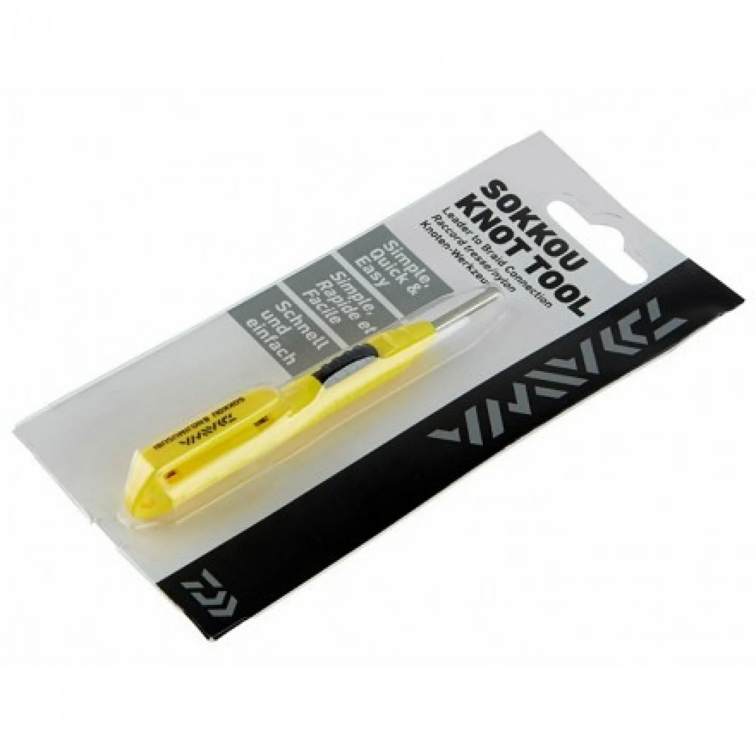 Daiwa Sokkou Knot Tool - line connector 10cm yellow