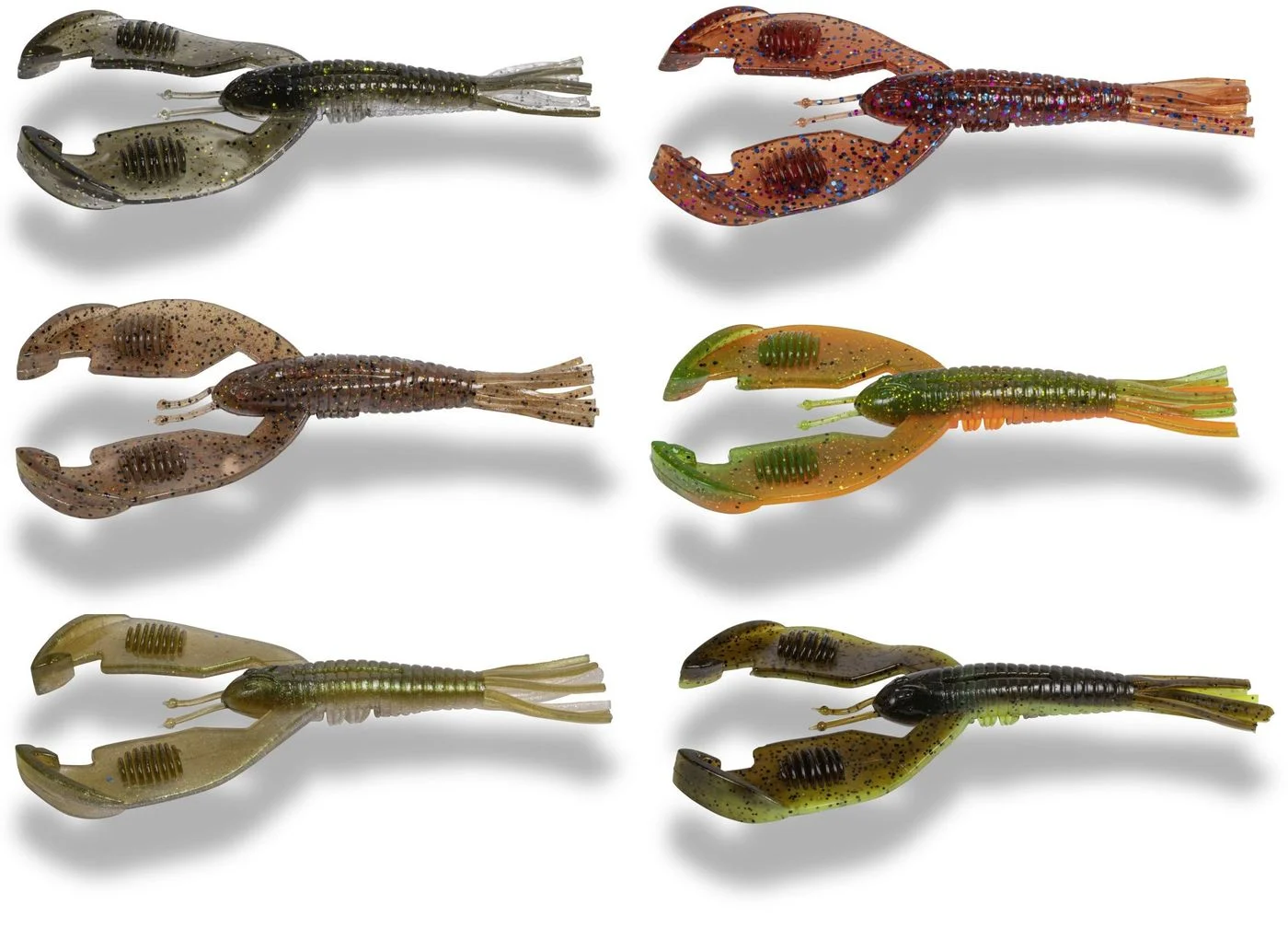 4Street B-Ass Craw 7,5cm 2,4g - 5 Creature Baits