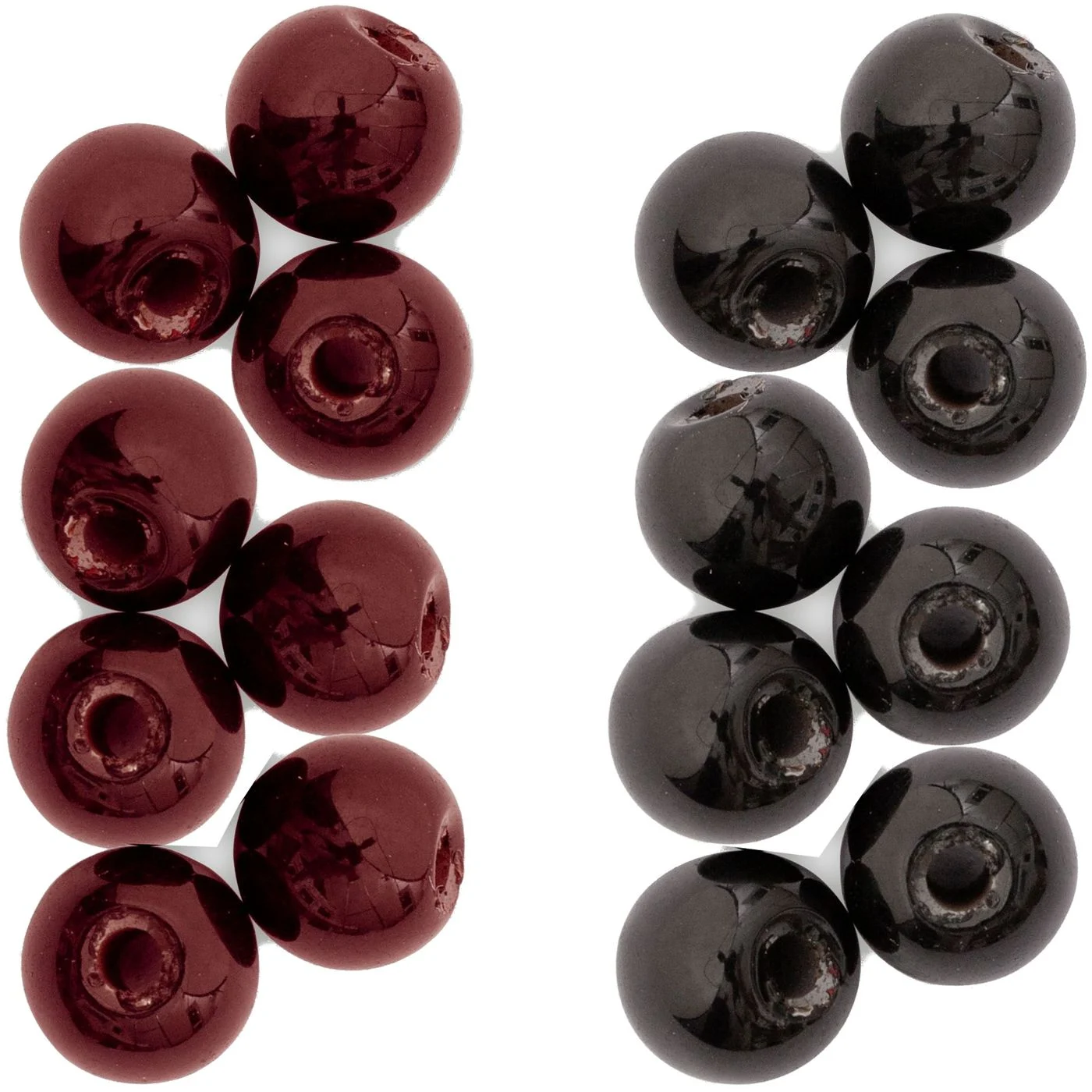 4Street Force Bead - 8 Metallkugeln 6mm Rot