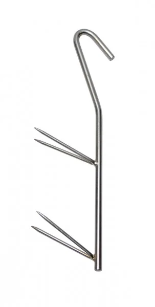 5 Räucherhaken V-Räucherhaken 17cm | SM Angelsport