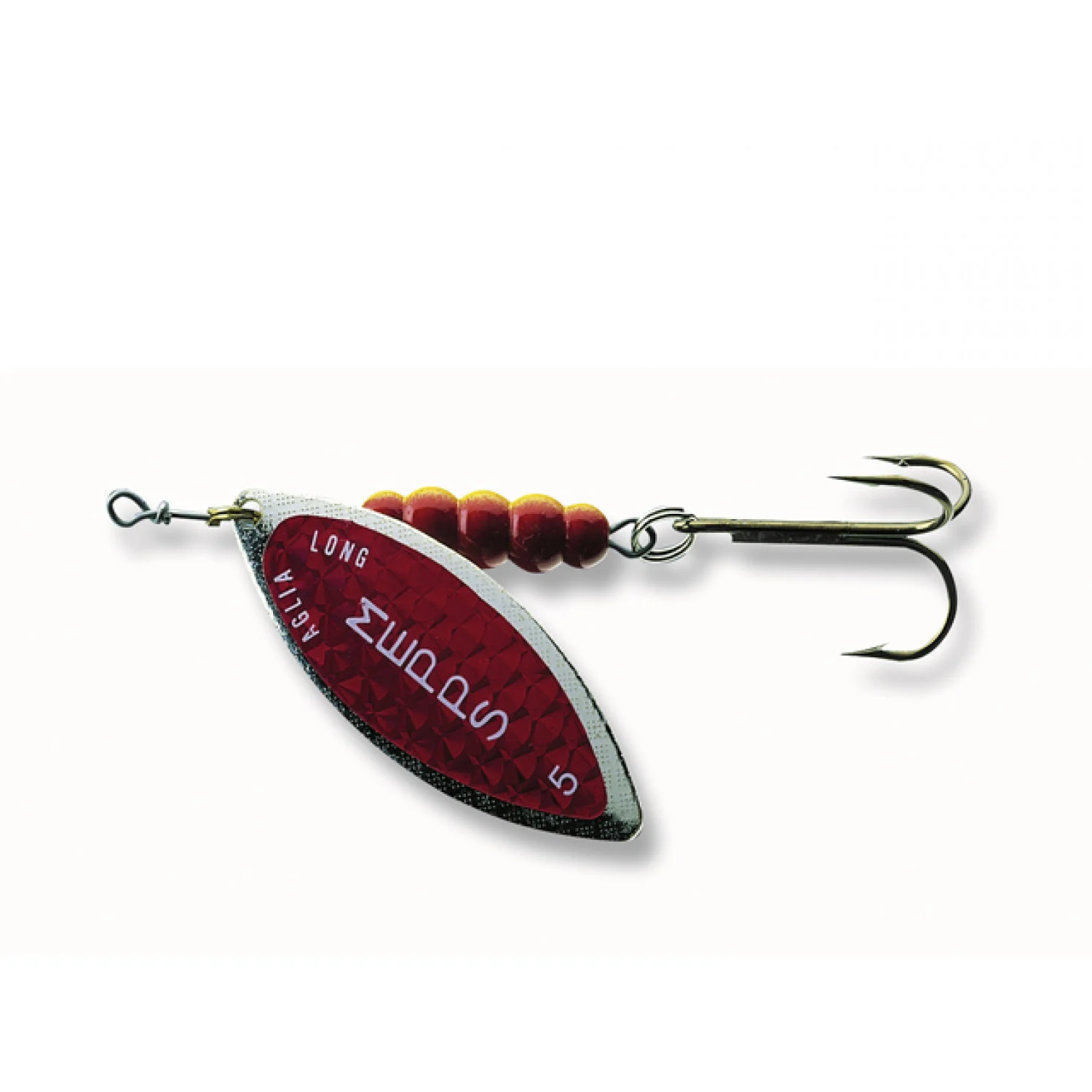 Spinner - Mepps Aglia Longue Redbo silver/red