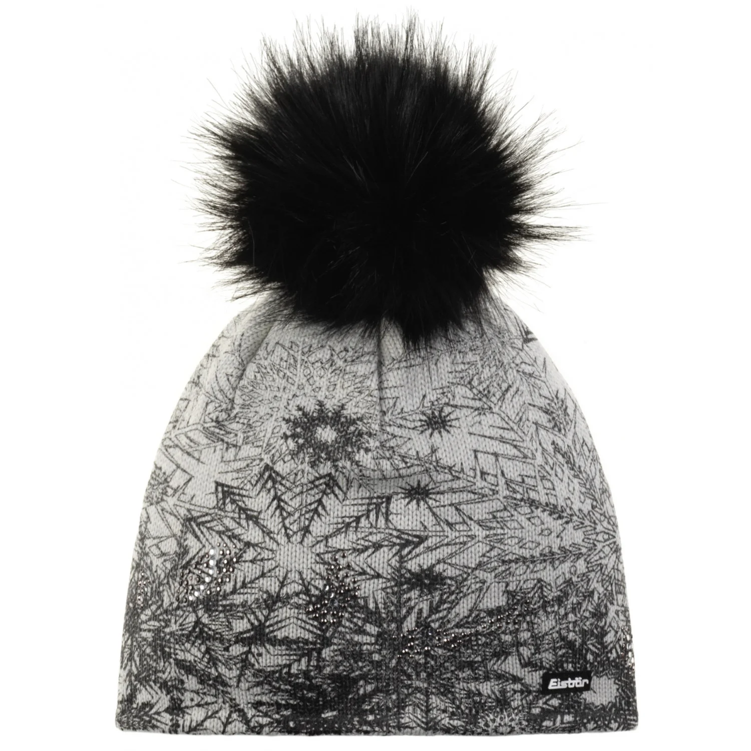 EISBÄR Winter Lux Crystal, One Size, Mütze, mit Kristallelementen