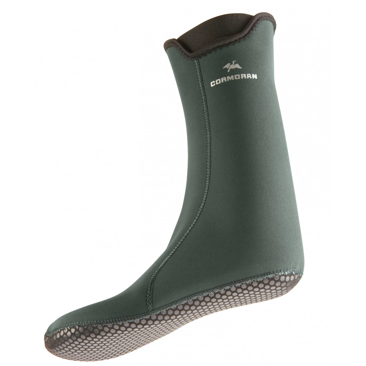 CORMORAN Neoprene boot socks, green, Long, Model 9425