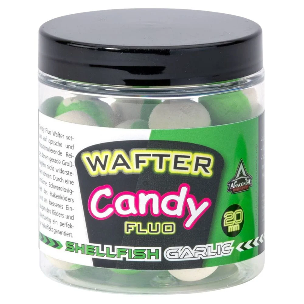 Anaconda Candy Fluo Wafter Garlic/Shellfish 20 mm