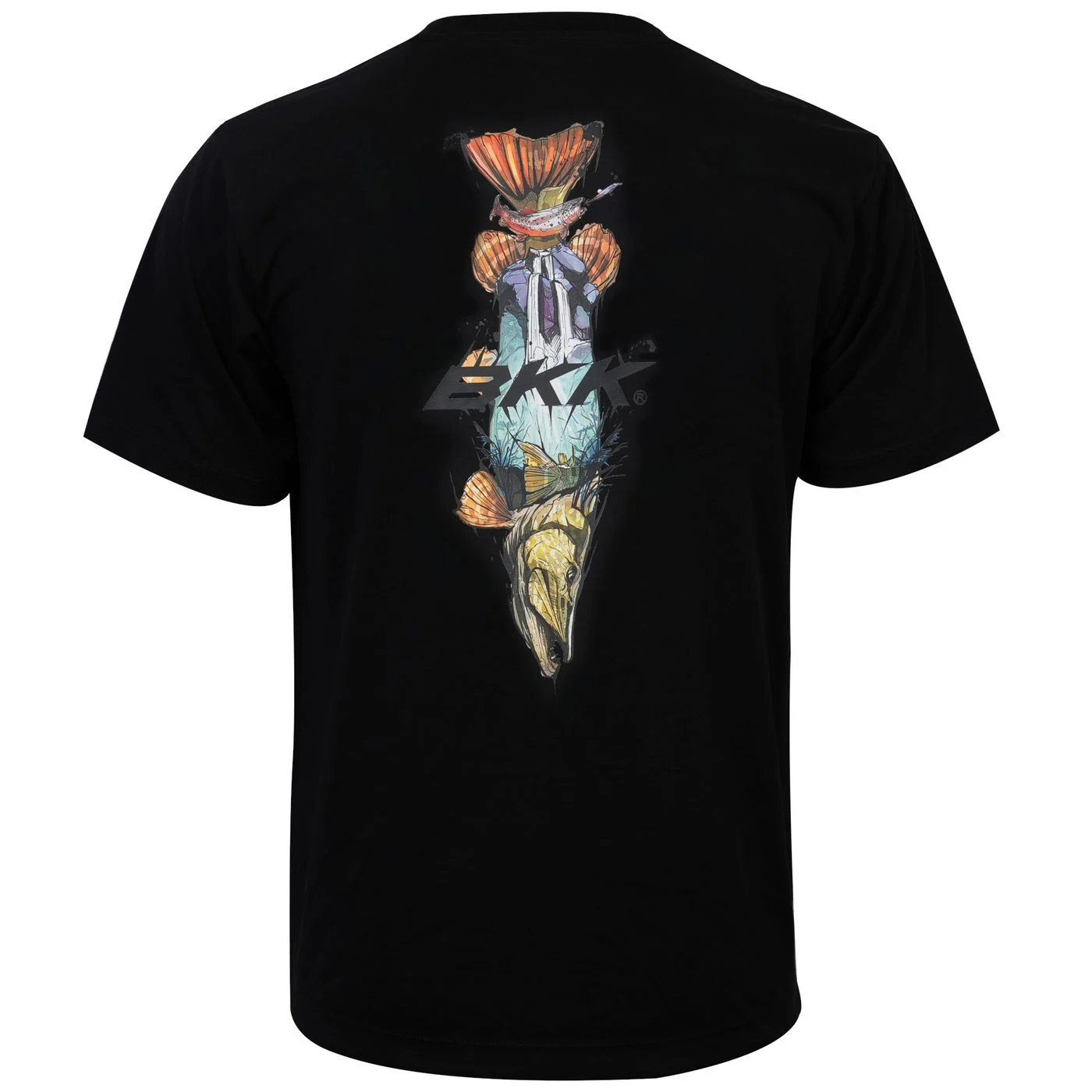 BKK SHORT SLEEVE CASUAL SHIRT - BRAND VALUES PIKE - BLACK - T-Shirt S