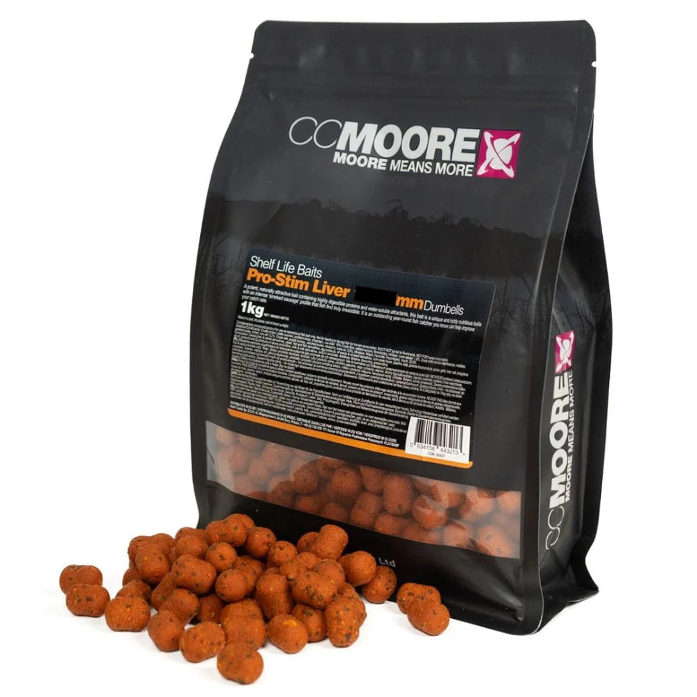 CC Moore Pro-Stim Liver Dumbells 10x15 mm 1 kg