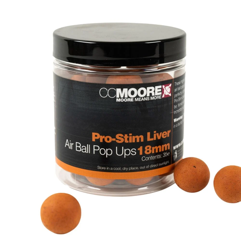 CC Moore Pro-Stim Liver Air Ball Pop Ups 18 mm