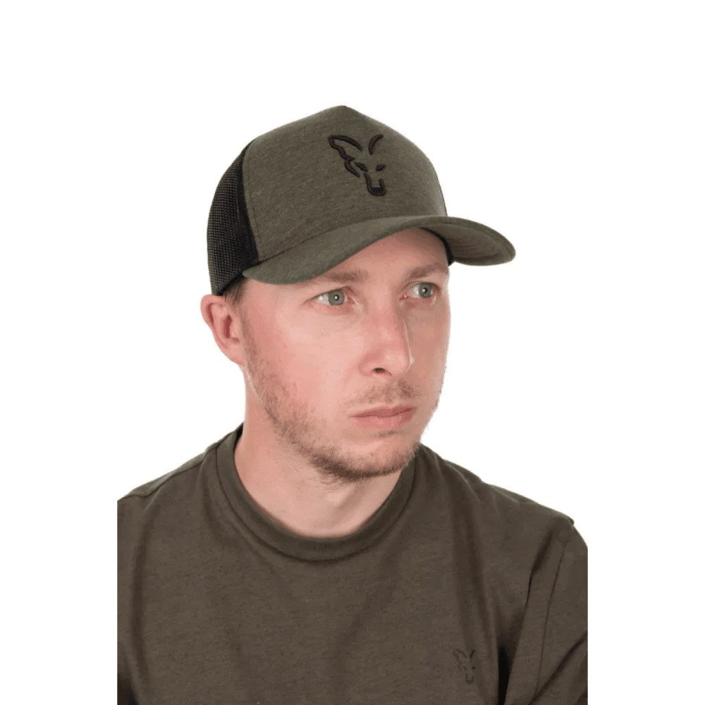 Fox Green-Black Collection Trucker Cap