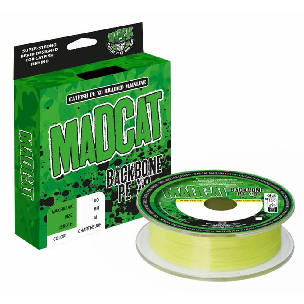 DAM Madcat Backbone 0,60mm 84,1kg 300m Chartreuse