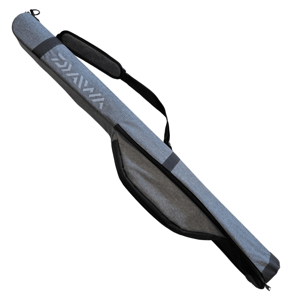 Daiwa D-Vec 1 Rod Protection Stiff Bag 145cm Grey Rutenfutteral