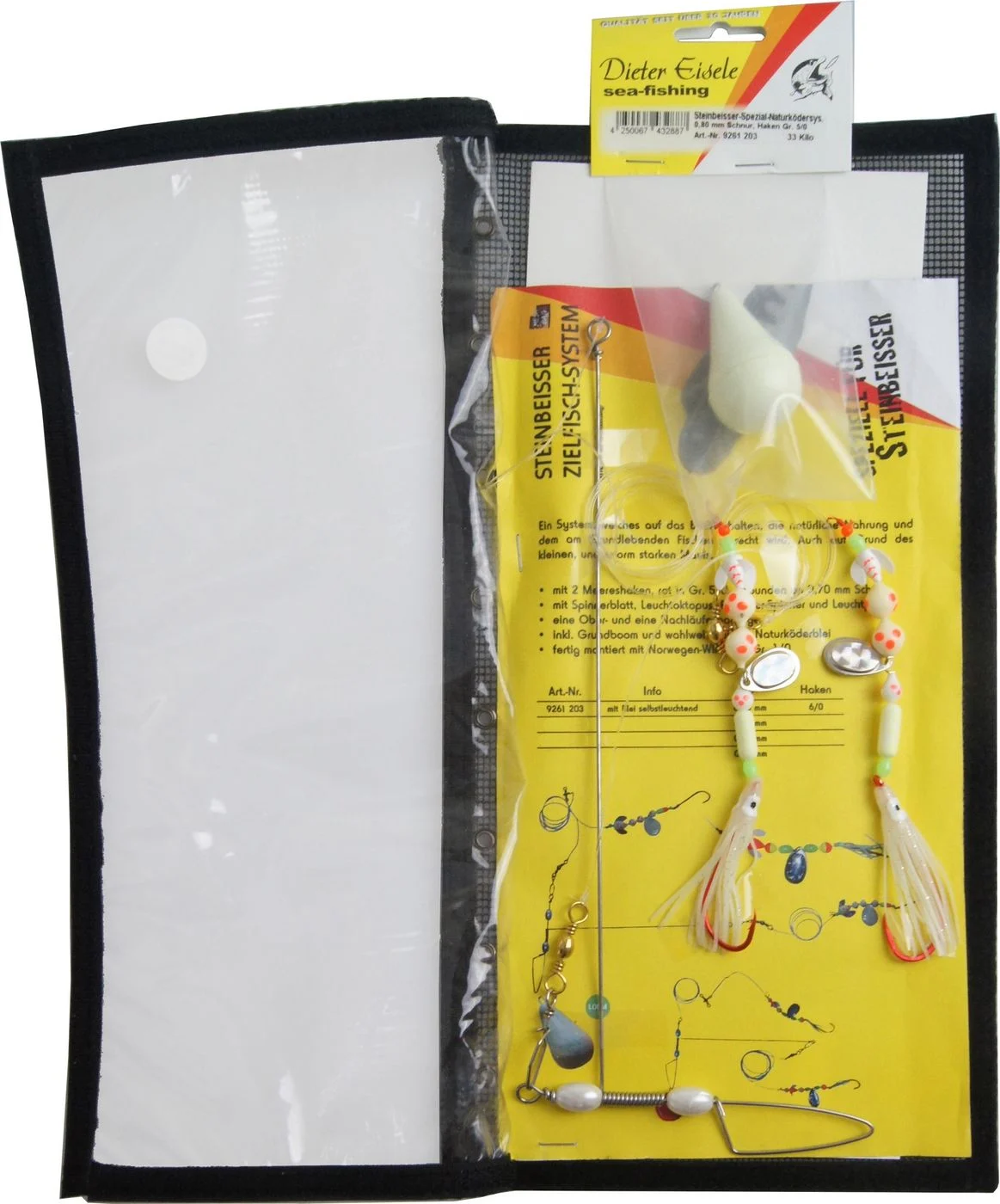 Dieter Eisele Steinbeißer Vorfach 0,80mm 5/0