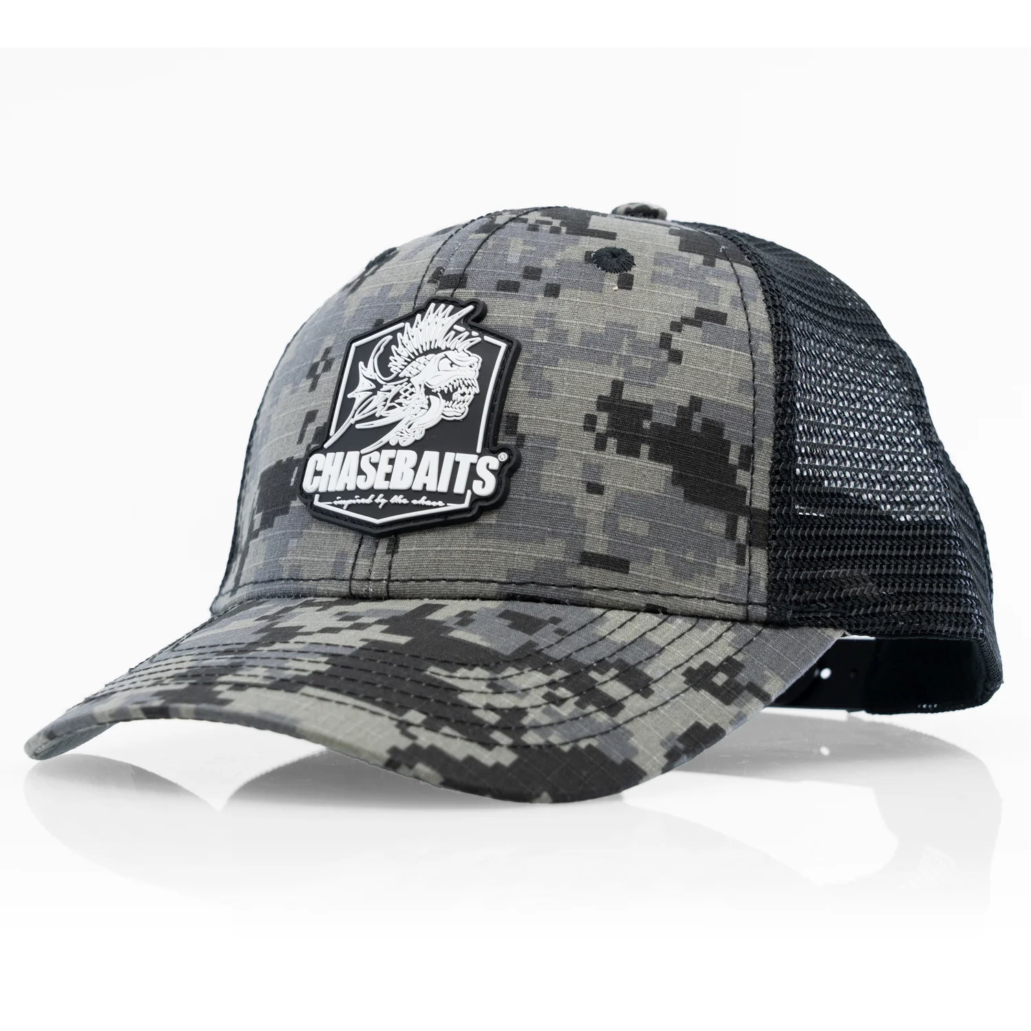 Chasebaits „Digital Grey Camo“ Cap