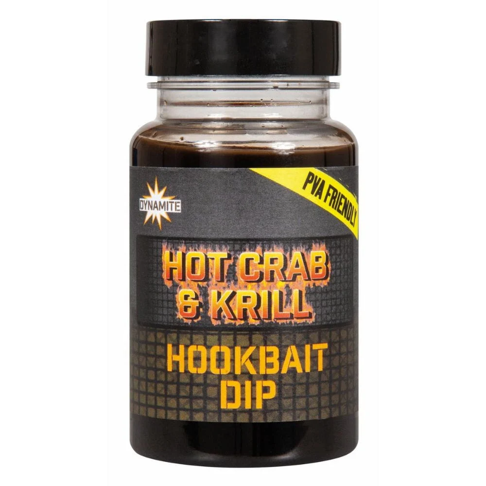 Dynamite Baits Hot Crab & Krill Dip 100 ml
