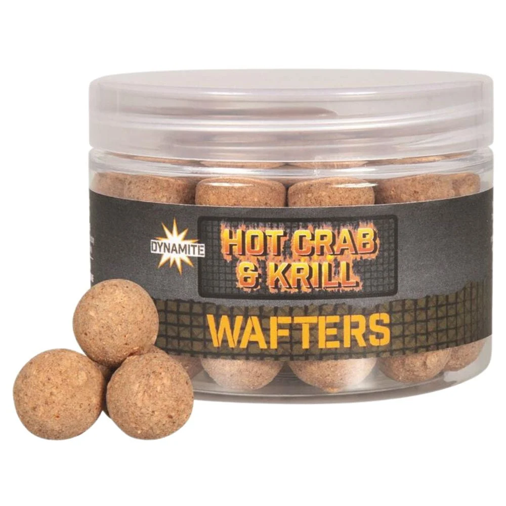 Dynamite Baits Hot Crab & Krill Wafter 15 mm