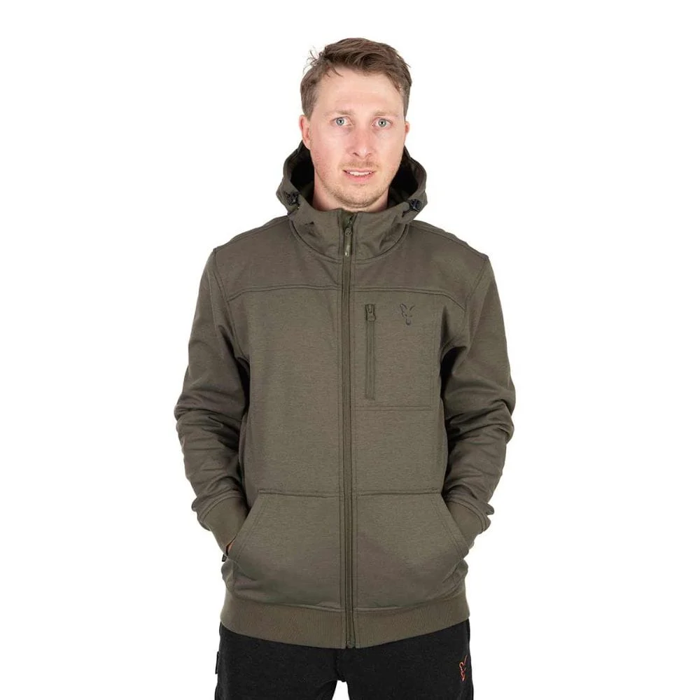 Fox Collection Softshell Jacke Grün / Schwarz Medium