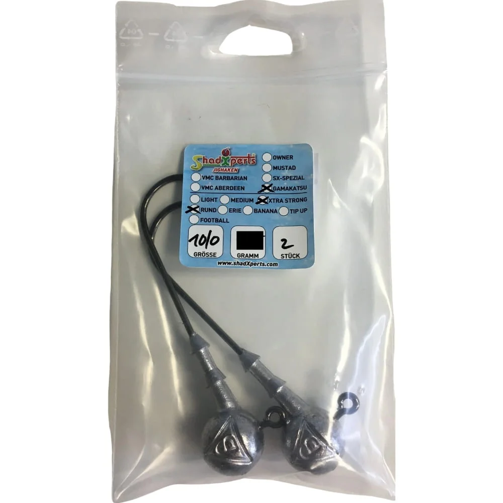 Gamakatsu Xtra Strong Jig Größe 10/0 20g 2 Stück