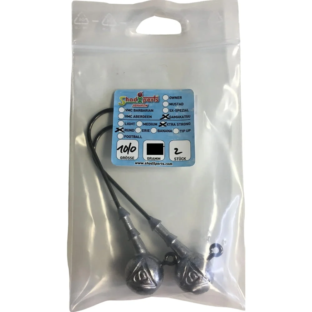 Gamakatsu Xtra Strong Jig Größe 10/0 35g 2 Stück