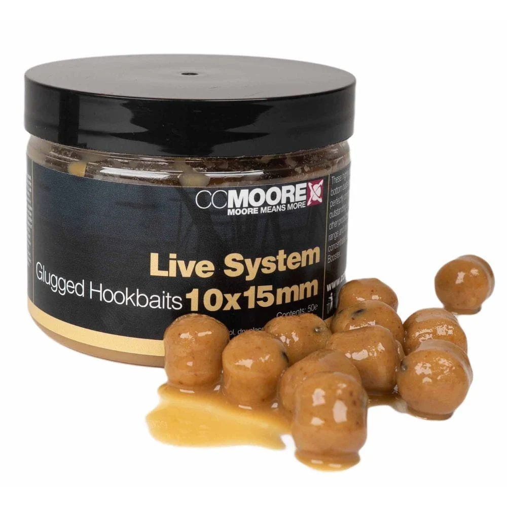 CC Moore Live System Glugged Hookbaits 15x18 mm