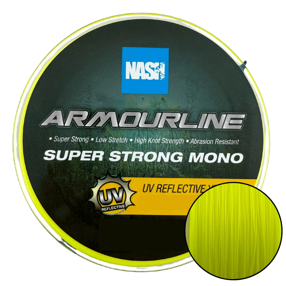 Nash Armourline Super Strong Mono UV Yellow 0,30 mm 12 lbs 1000 m