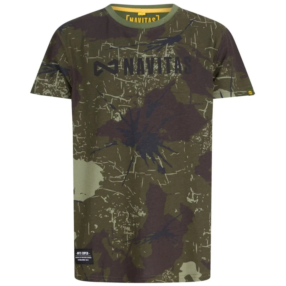 Navitas Identity Camo Kids T-Shirt7-8 Jahre
