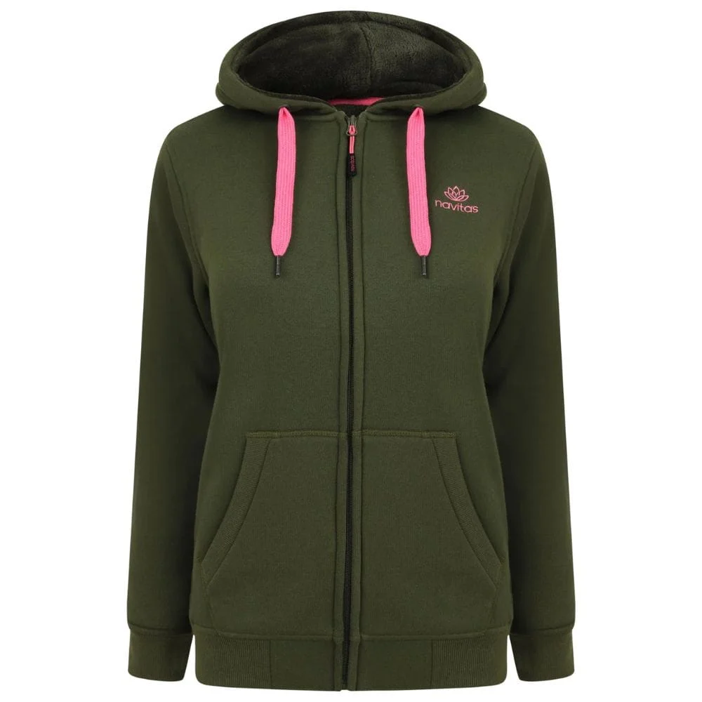 Navitas Womens Sherpa Zip Hoodie S