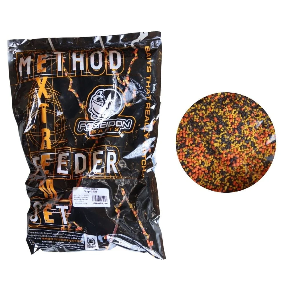 Poseidon 5 Mix Method Set Scopex + Sweetcorn Juice 800 g