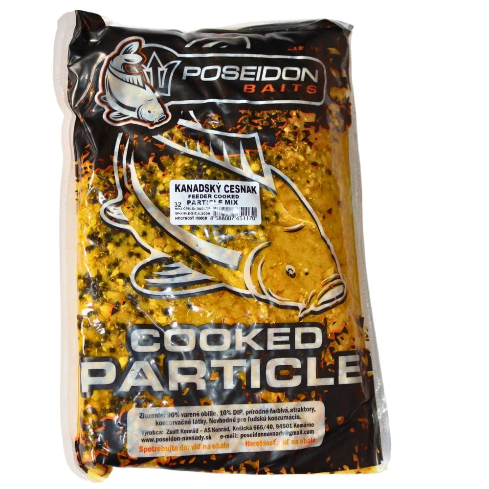 Poseidon Cooked Feeder Groundbait Knoblauch 1500g