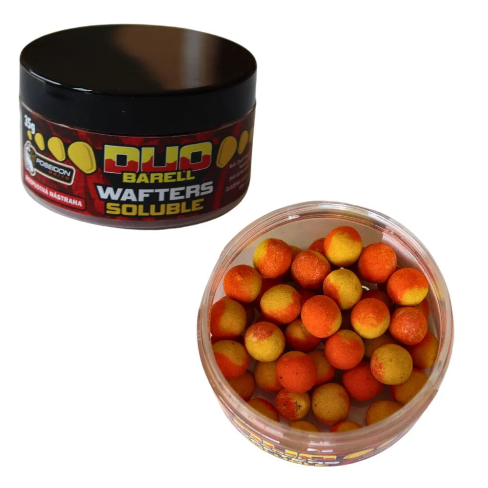 Poseidon Duo Wafters Barrel Soluble Ananas-Banane 12 mm