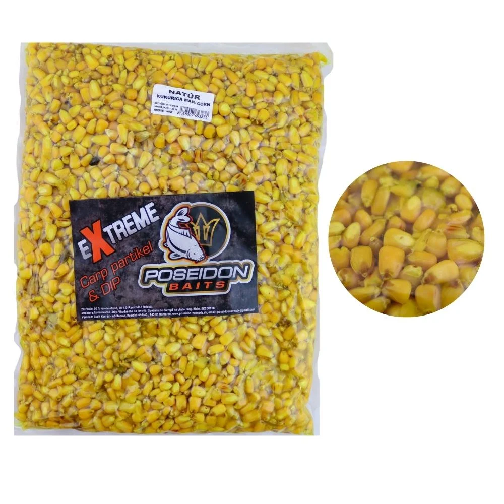 Poseidon Mais gekocht in Dip Natur 3000g
