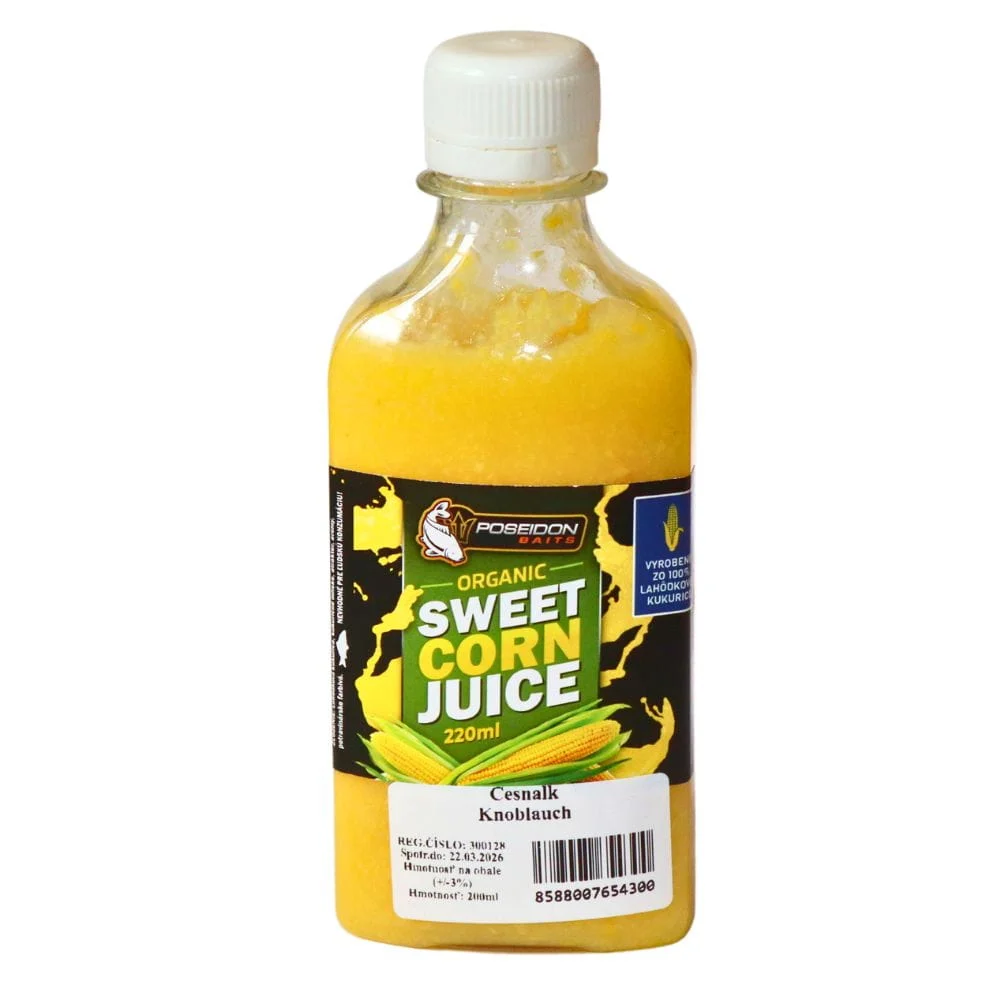 Poseidon Organic Sweet Corn Juice Knoblauch