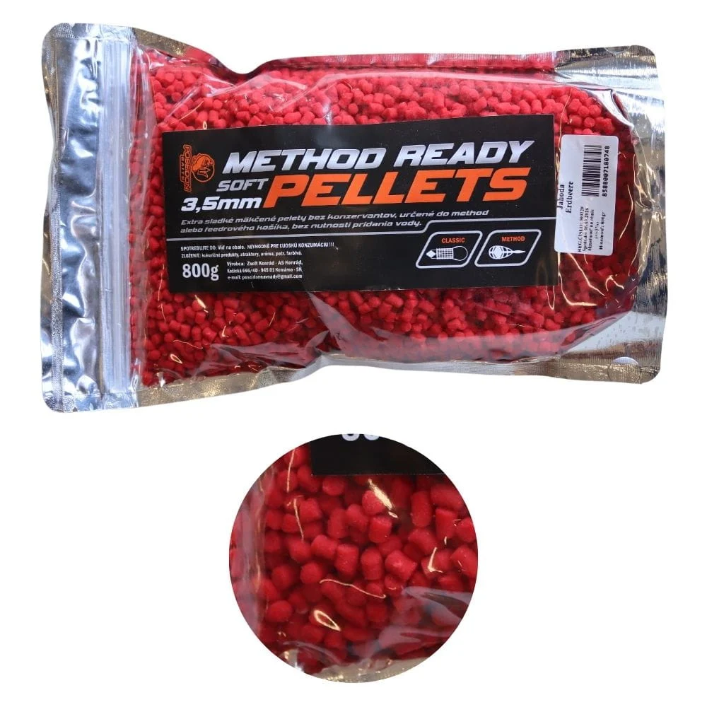 Poseidon Ready Method Pellets Erdbeere 800 g