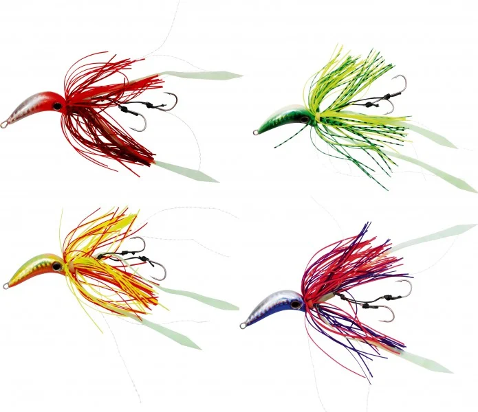 Quantum Jolly Jigger Oktopuss Pilker Norwegen (40g, 60g, 80g) 40g Blau/Silber