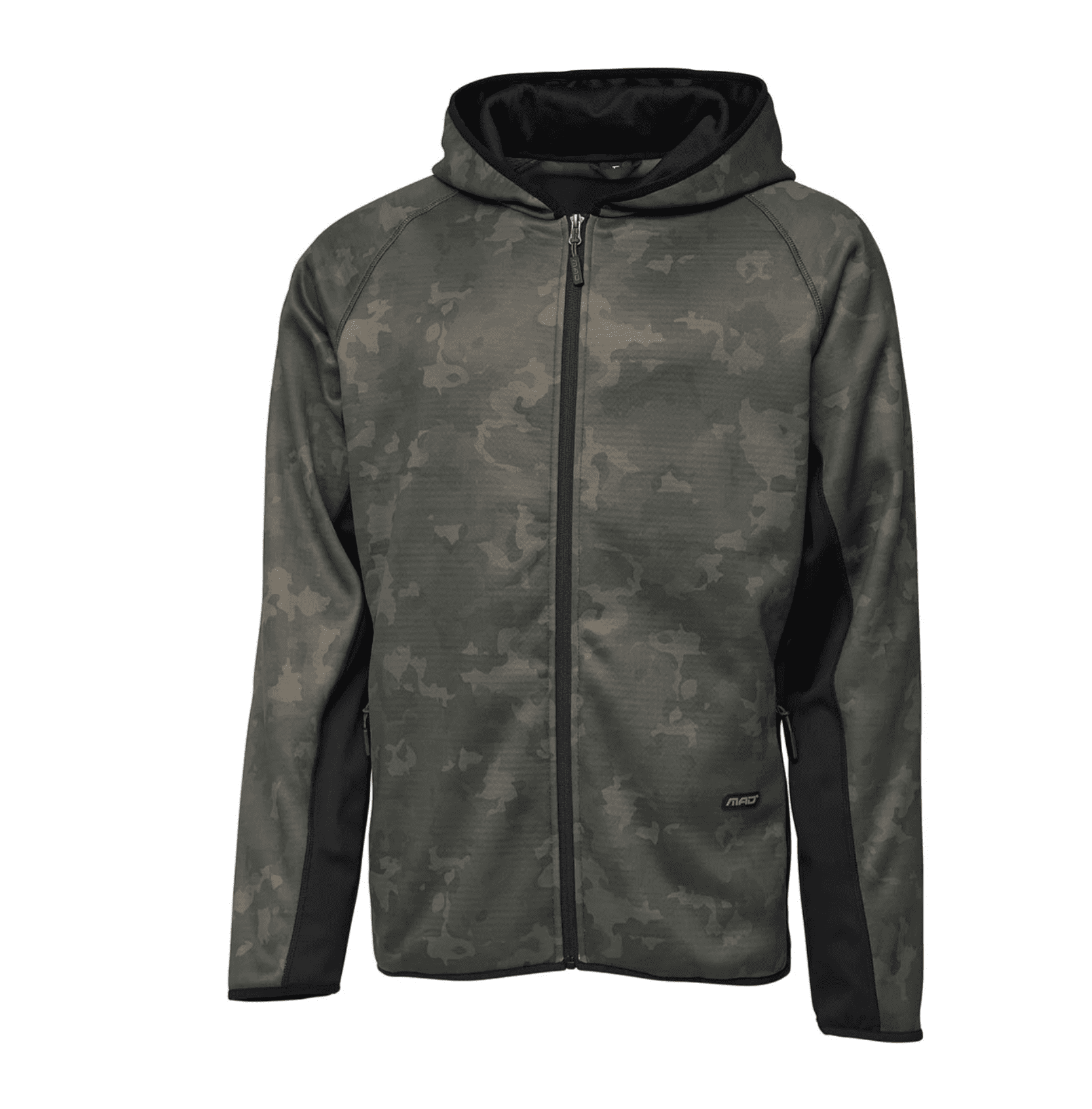 DAM Mad Zip Hoodie Camovision Green Größe XL
