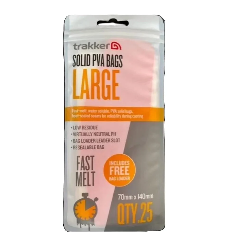 Trakker Solid PVA Bags Large 25 Stück