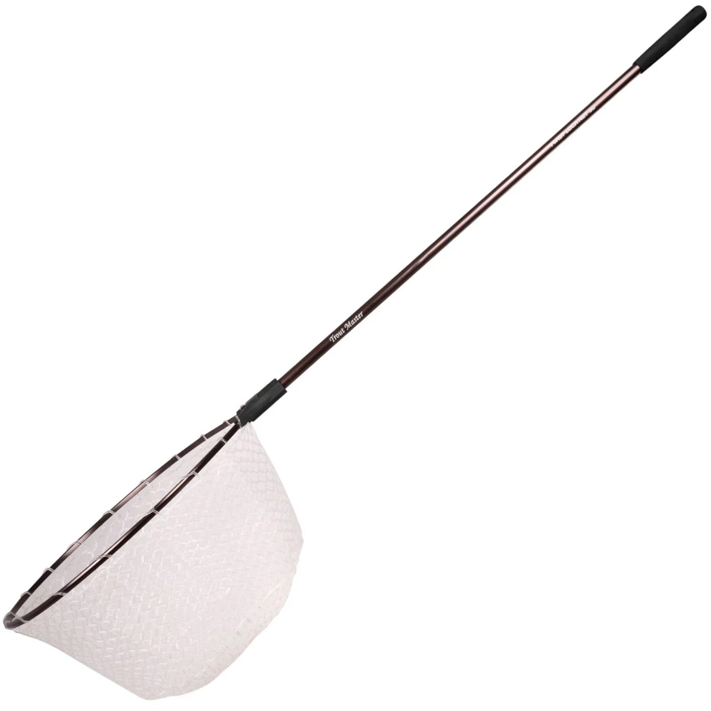 Trout Master Twist Lock Rubber Net 50x45x30cm - Forellenkescher