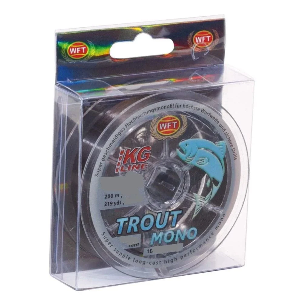 WFT Trout Mono Black 0,16 mm 3,4 kg 200 m