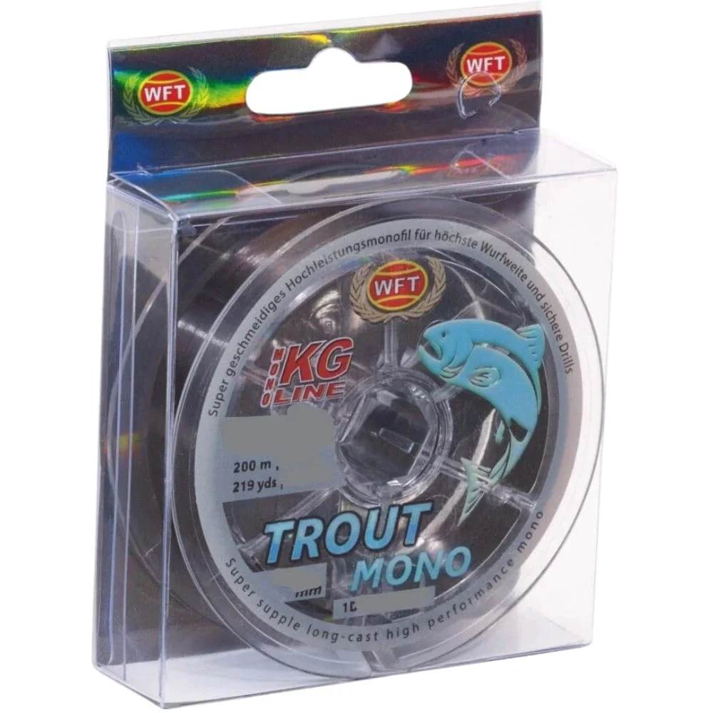 WFT Trout Mono Black 0,18 mm 4,5 kg 200 m