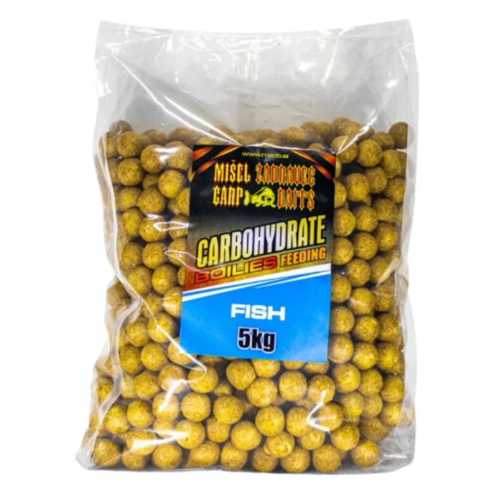 Zadravec Baits Carbohydrate Boilies Fish 16 mm 5 kg