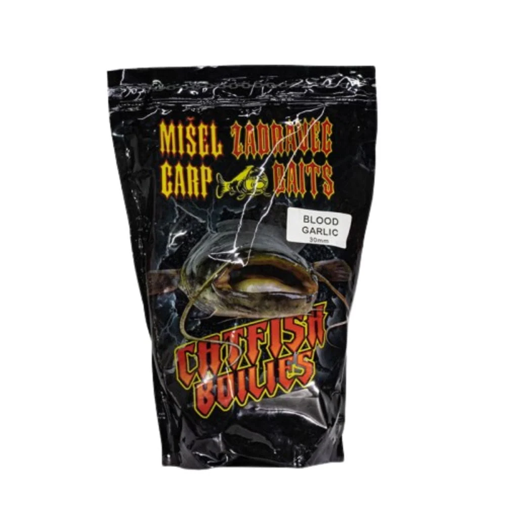 Zadravec Baits Catfish Boilies Blood Garlic 30 mm 1 kg