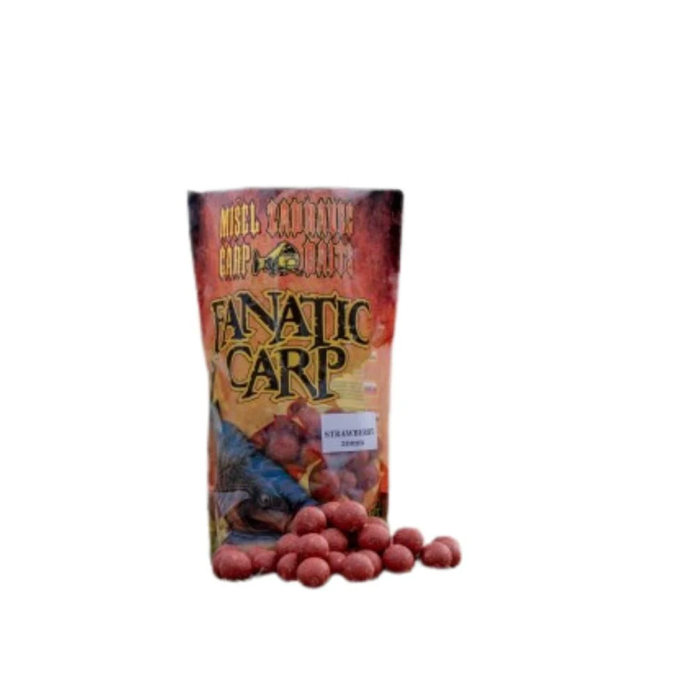 Zadravec Baits Fanatic Carp Boilies Strawberry 20 mm 800g