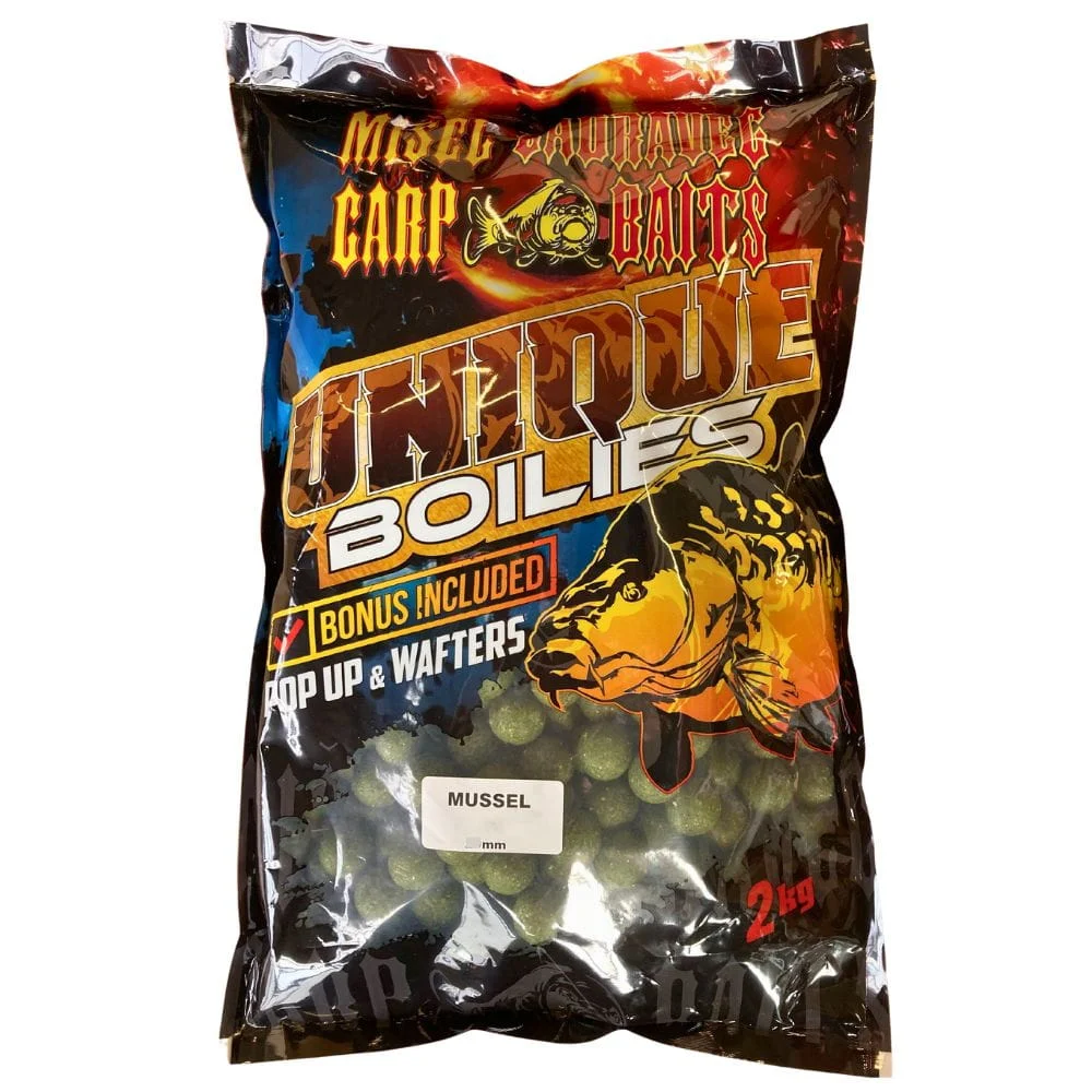 Zadravec Baits Unique Boilies Mussel16 mm 2 kg
