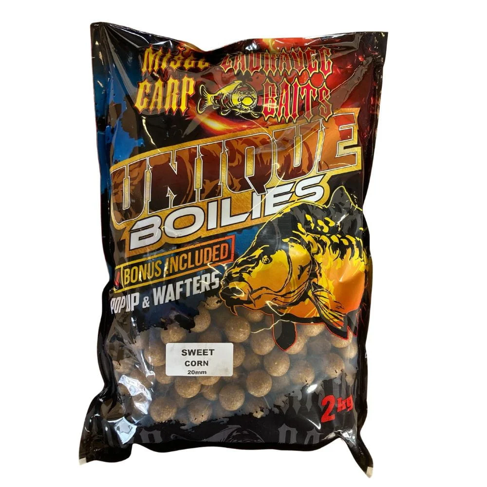 Zadravec Baits Unique Boilies Sweetcorn 20 mm 2 kg