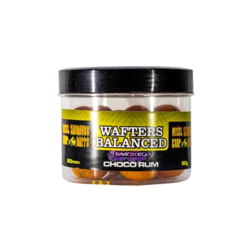 Zadravec Baits Wafters Balanced Smoked Choco Rum 20 mm 60g