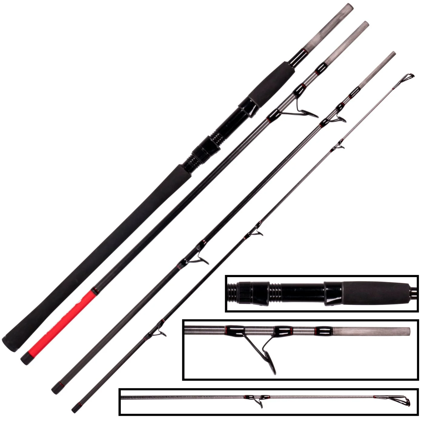 Zeck Troy 240cm 100g Spinnrute Reiserute