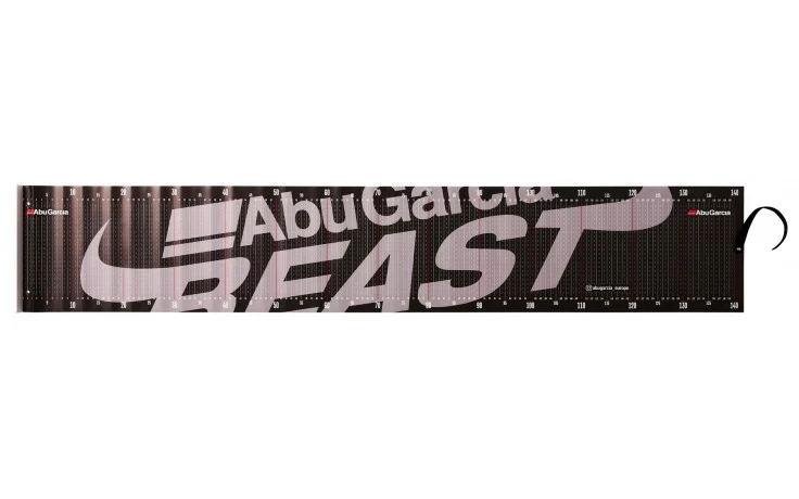 Abu Garcia Beast Abhakmatte Messmatte 140cm ideal für große Raubfische wie Hecht zum Messen