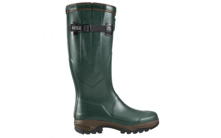 Aigle Parcours 2 ISO Gummistiefel grün Größe 42 - Angelstiefel