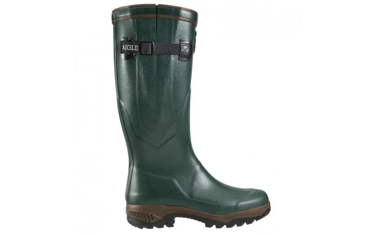 Aigle Parcours 2 ISO Gummistiefel grün Größe 44 - Angelstiefel